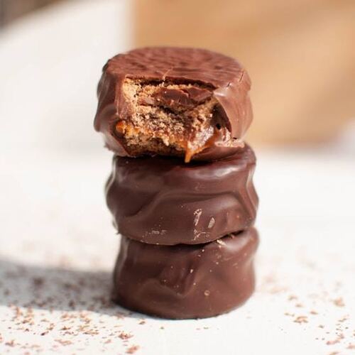 Caramel chocolate bites