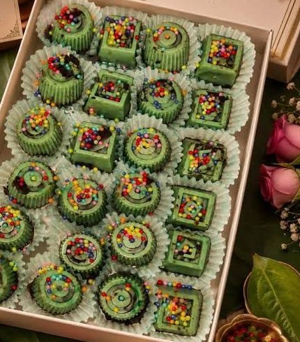 Paan chocolate bites